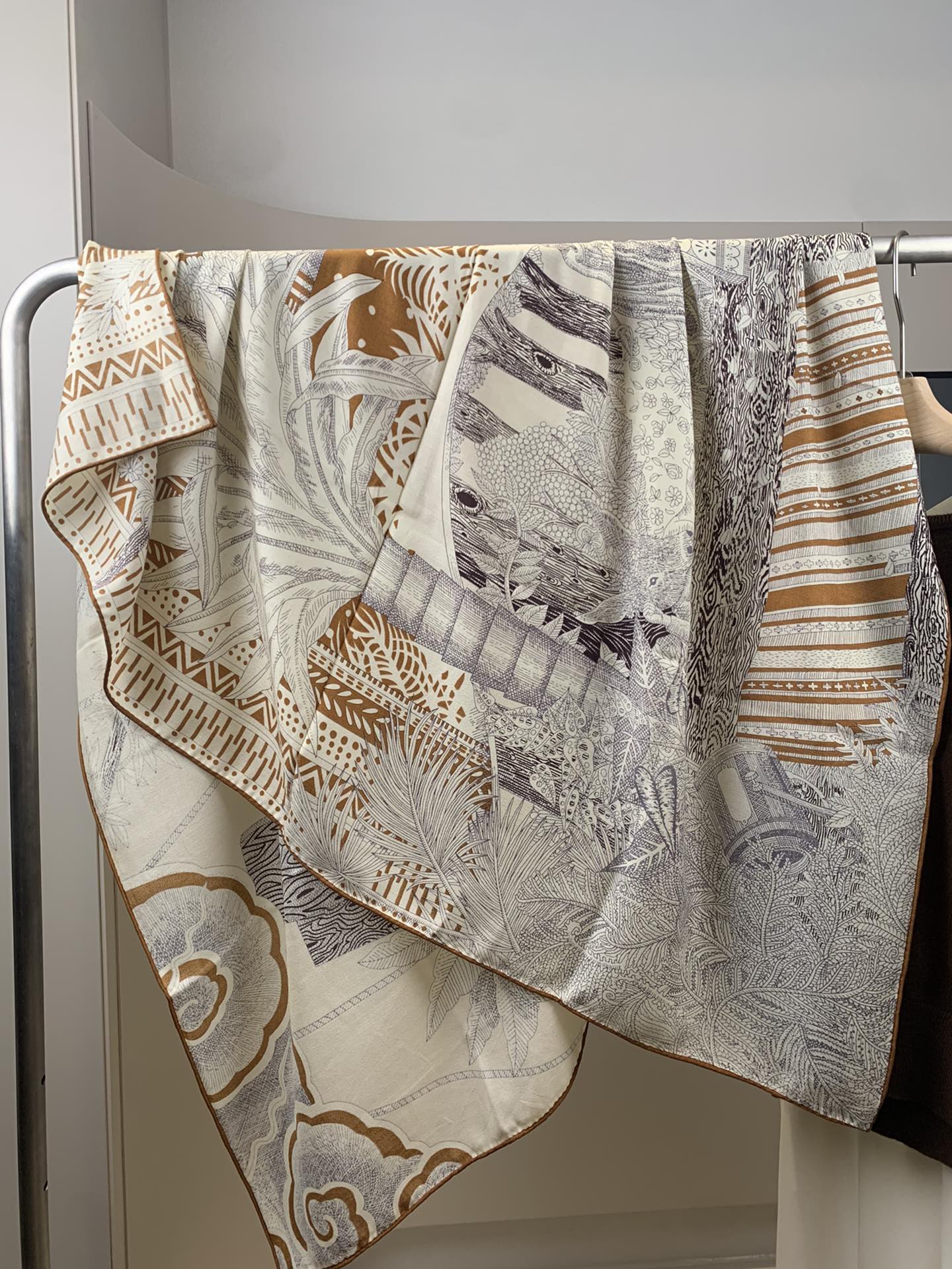 Cashmere Pashmina Wrap - Büyük Kare İpek Yün Eşarp 135CM