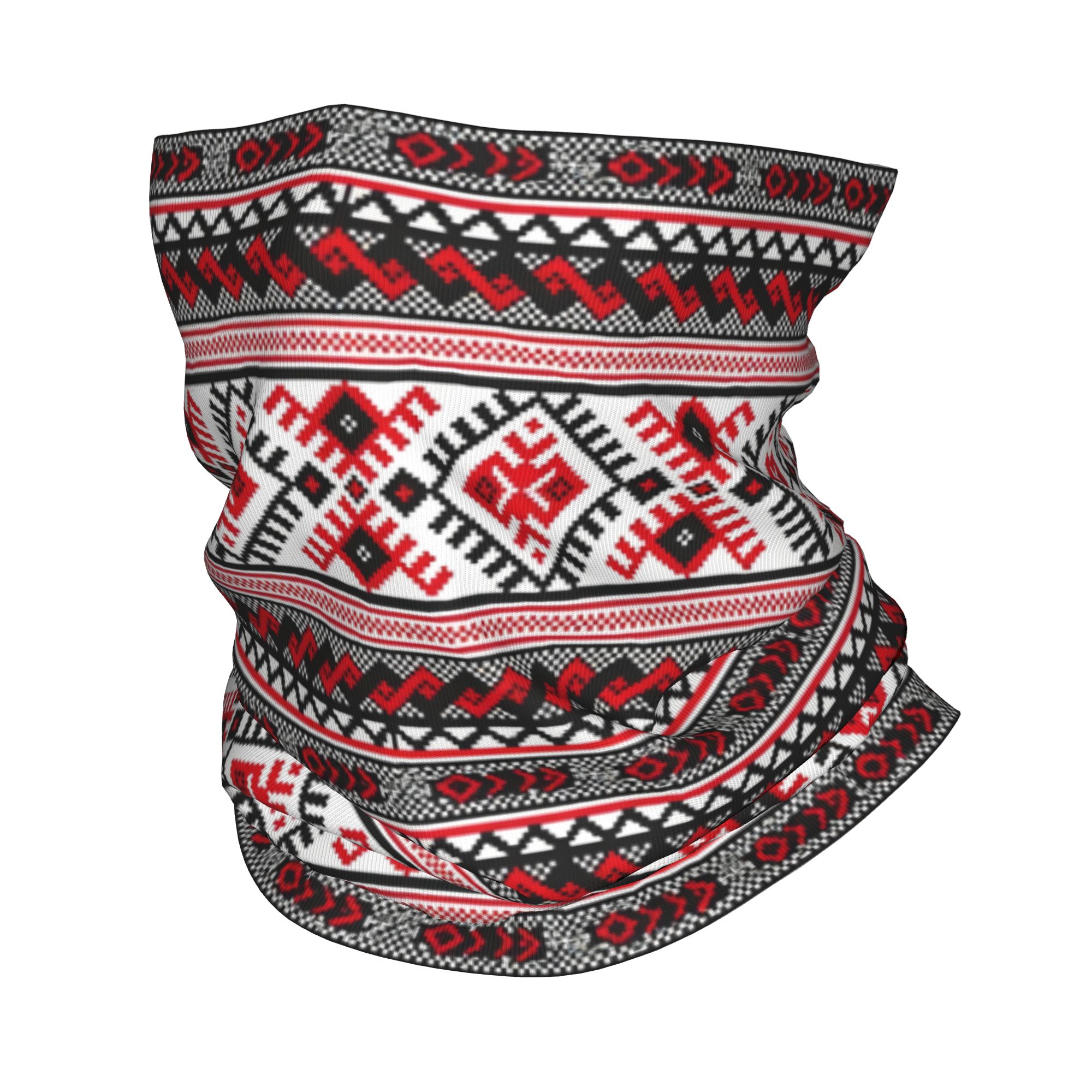 Neck Gaiter Fleece - Özel Ukrayna Vyshyvanka İşlemeli Boyunluk Erkek