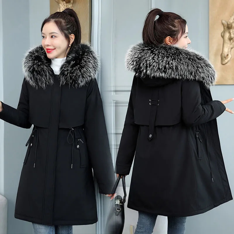 Wool Coat Peacoat - 2026 Yeni Kadın Kışlık Mont 8XL