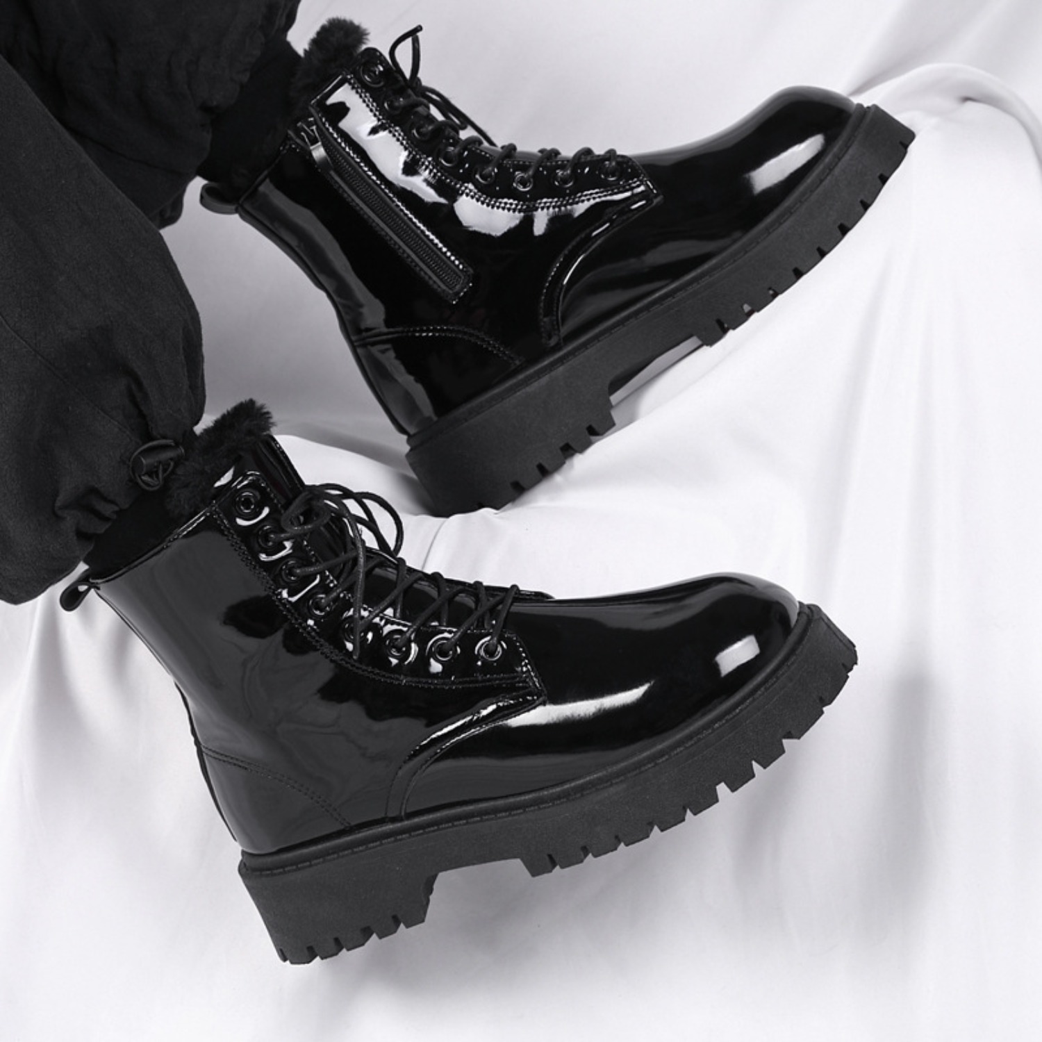 Erkekler için sıcak pelüş yüks - Waterproof Winter Boot incelemesi ve fiyatı
