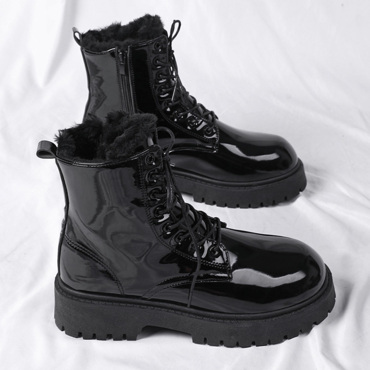 Erkekler için sıcak pelüş yüks - Waterproof Winter Boot incelemesi ve fiyatı