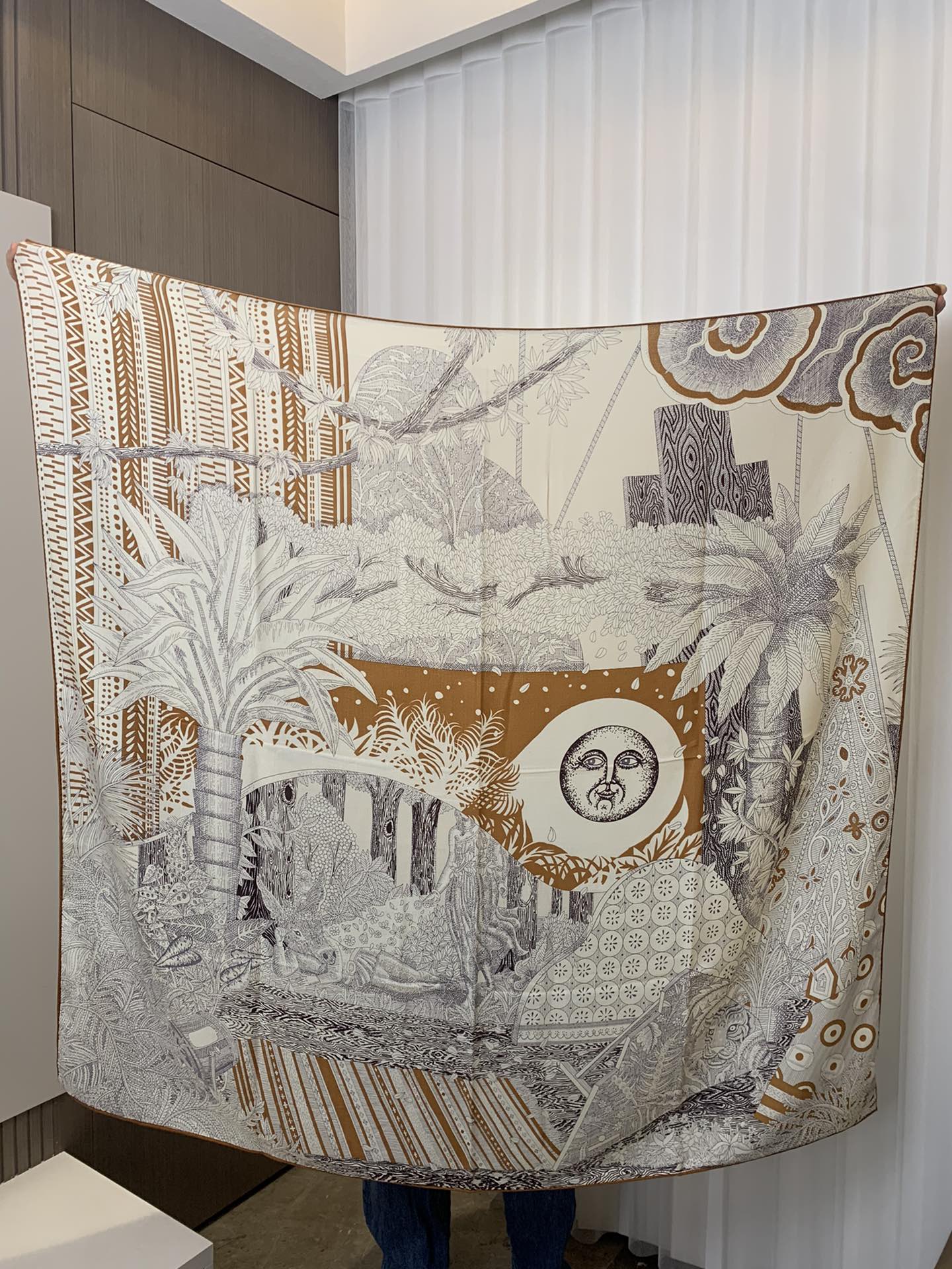 Büyük Kare İpek Yün Eşarp 135C - Cashmere Pashmina Wrap incelemesi ve fiyatı
